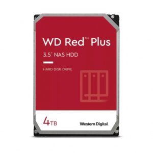 WD Red Plus 4TB SATA 6Gb/s 3.5inch 258MB cache internal HDD