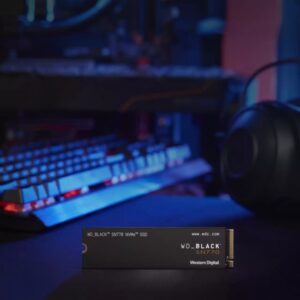 WD Black SSD SN770 NVMe 1TB PCIe Gen4 16GT/s M.2 2280