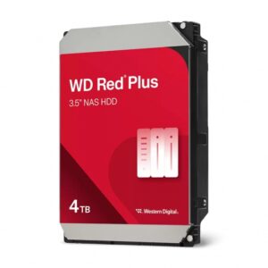 WD Red Plus 4TB SATA 6Gb/s 3.5inch 128MB cache internal HDD